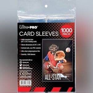 Ultra Pro Card Sleeves 1000 Pack NIP